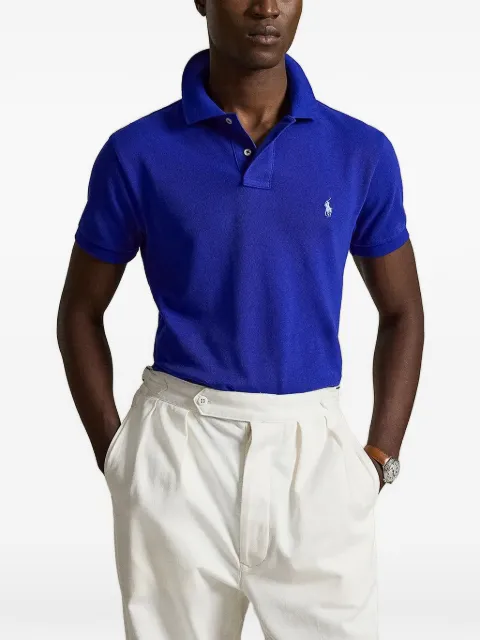 Polo Ralph Lauren logo-embroidered piqué polo shirt