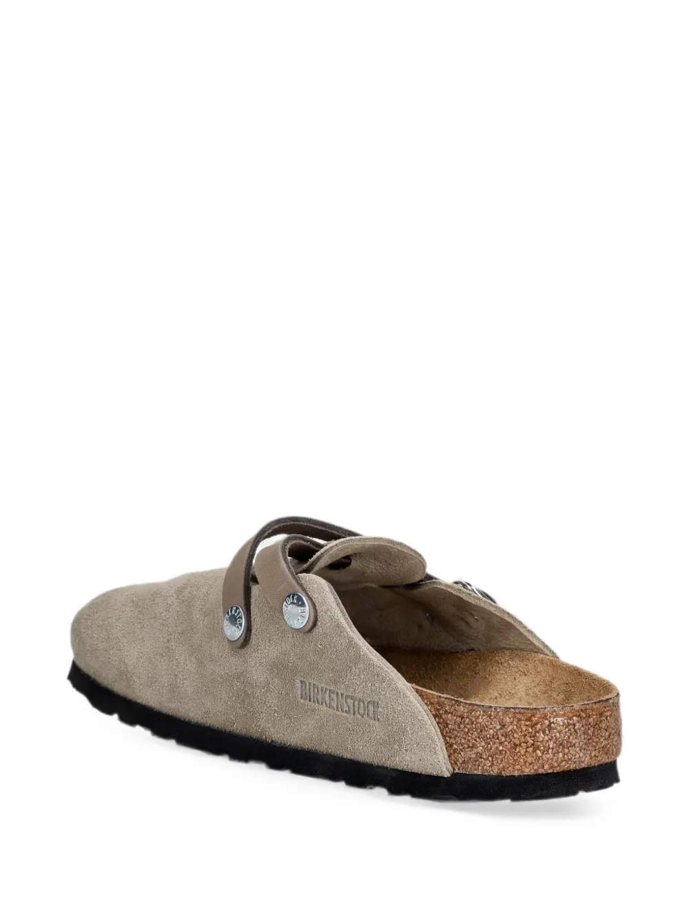 Birkenstock buckle-fastening crossover-strap sandals Beige