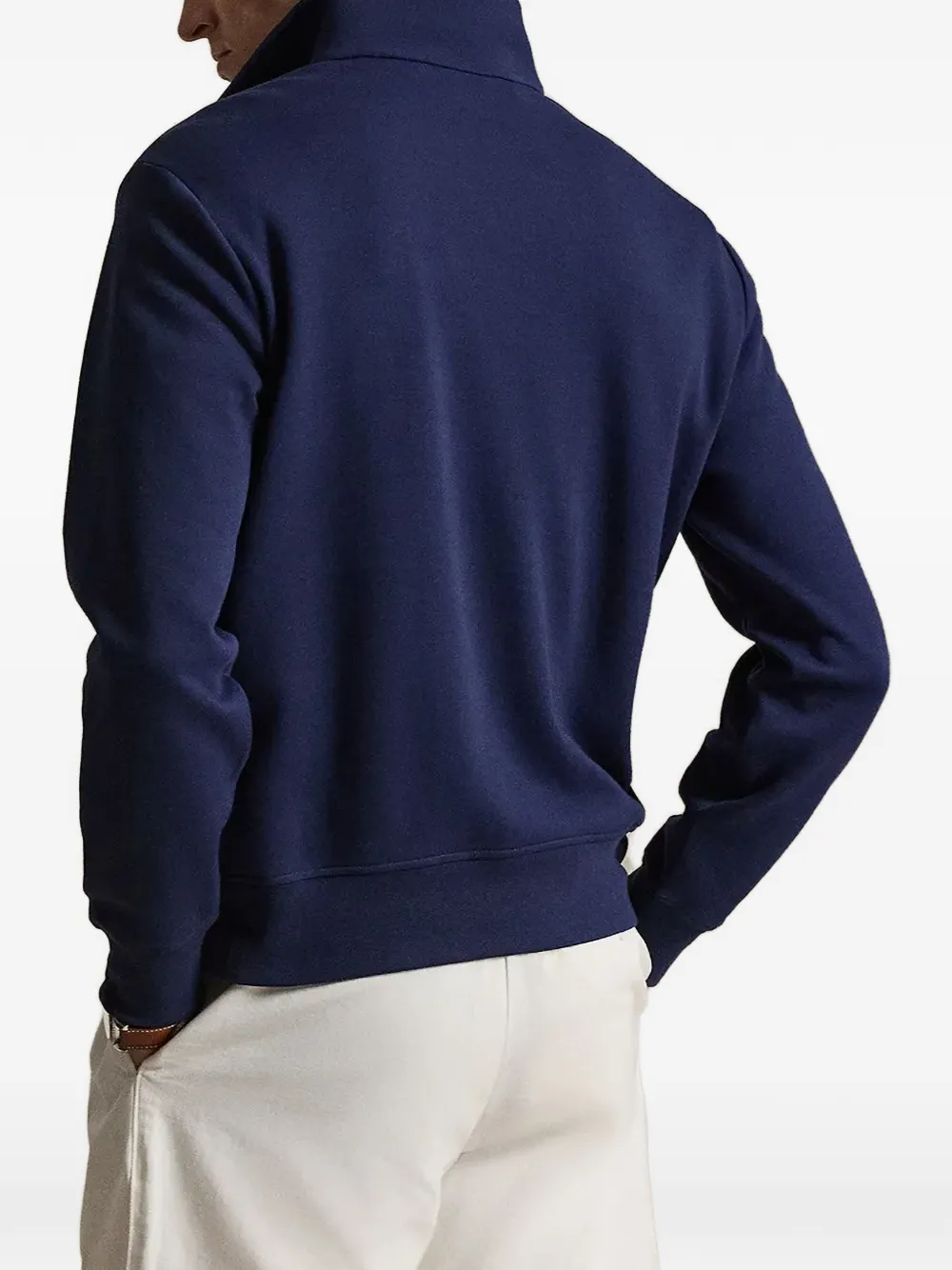 Polo Ralph Lauren Poloshirt met chevron-streep en kwartrits Blauw