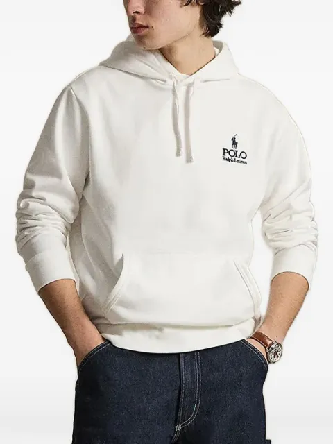 Polo Ralph Lauren logo-embroidered drawstring hoodie