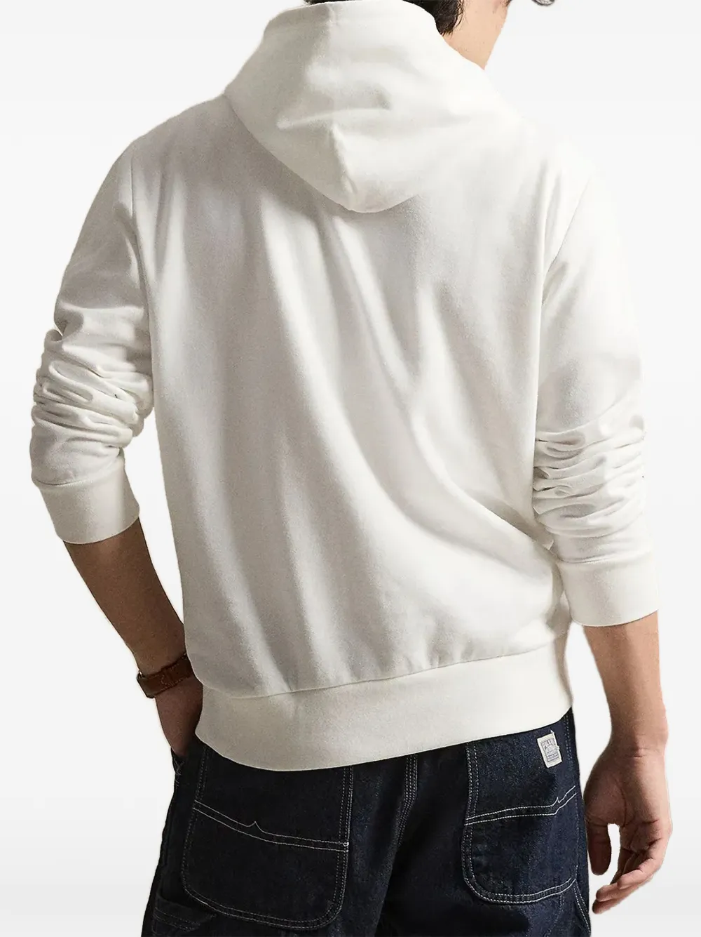 Polo Ralph Lauren Hoodie met geborduurd logo Wit