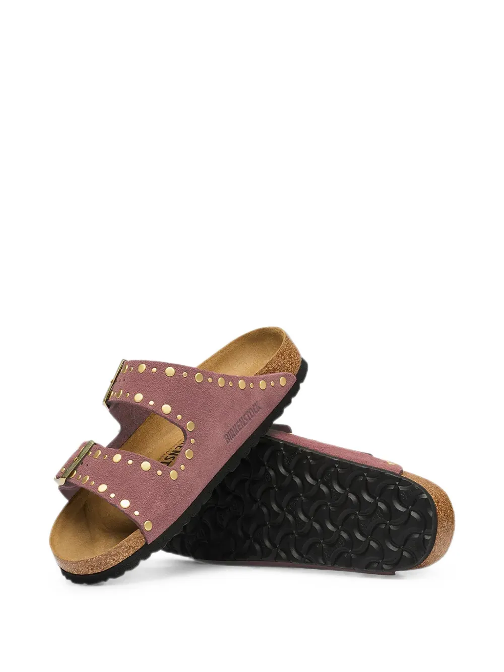 Birkenstock Arizona rivet sandals Roze