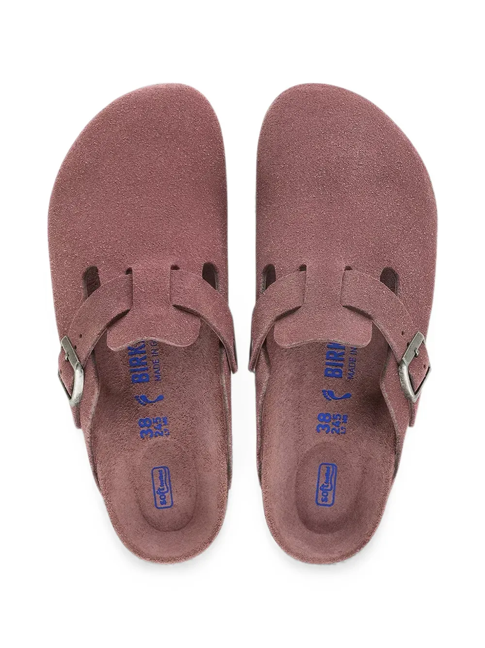 Birkenstock Boston buckle-fastening sandals Paars