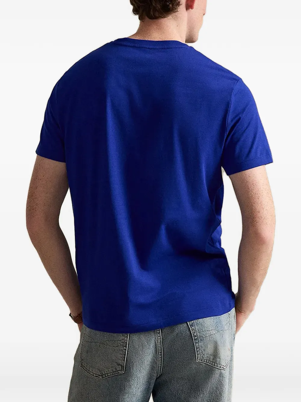 Polo Ralph Lauren T-shirt met borduurwerk Blauw