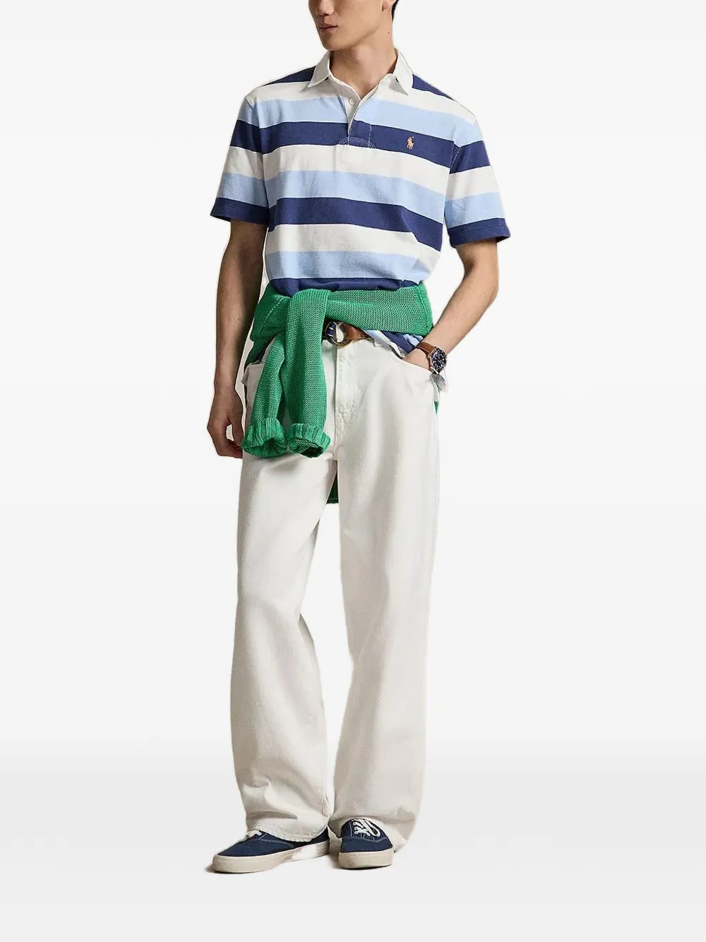 Polo Ralph Lauren Poloshirt met geborduurd logo Blauw
