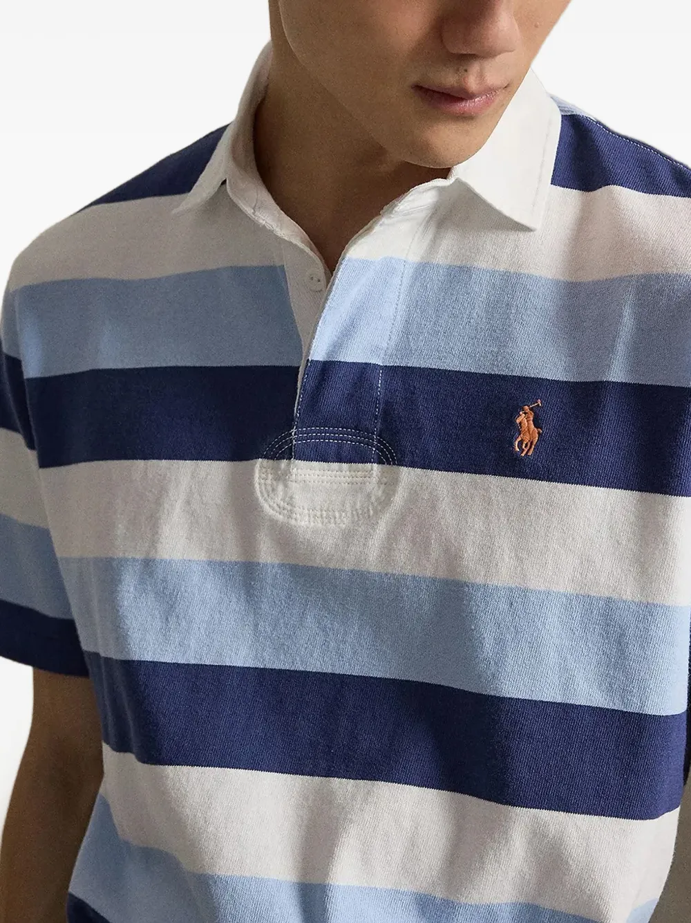 Polo Ralph Lauren Poloshirt met geborduurd logo Blauw