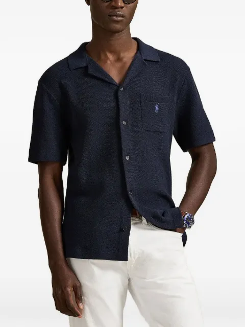 Polo Ralph Lauren logo-embroidered piqué shirt