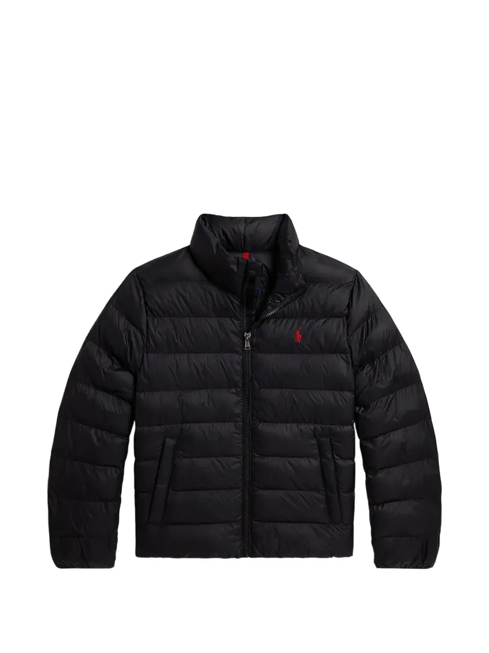 POLO RALPH LAUREN KIDS The Colden Packable quilted puffer jacket - Nero