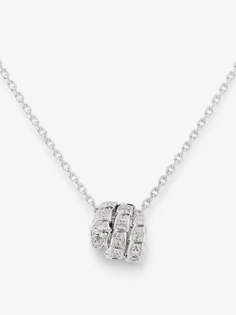 Bvlgari Pre-Owned 2020s Serpenti Viper diamond necklace