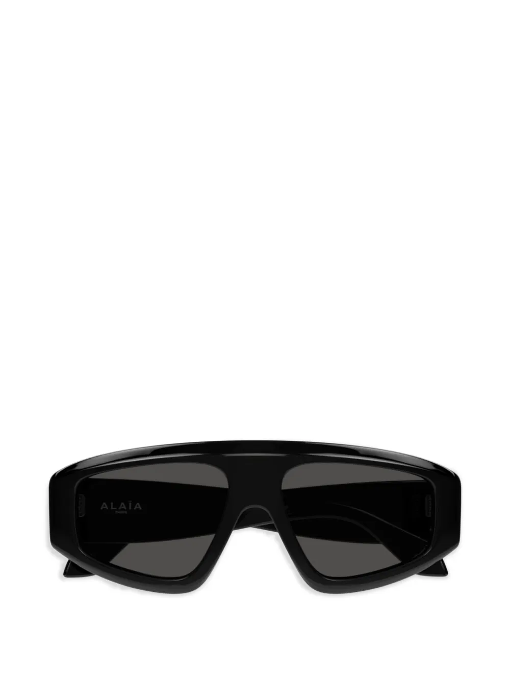 Alaia Eyewear Zonnebril met geometrisch montuur Zwart