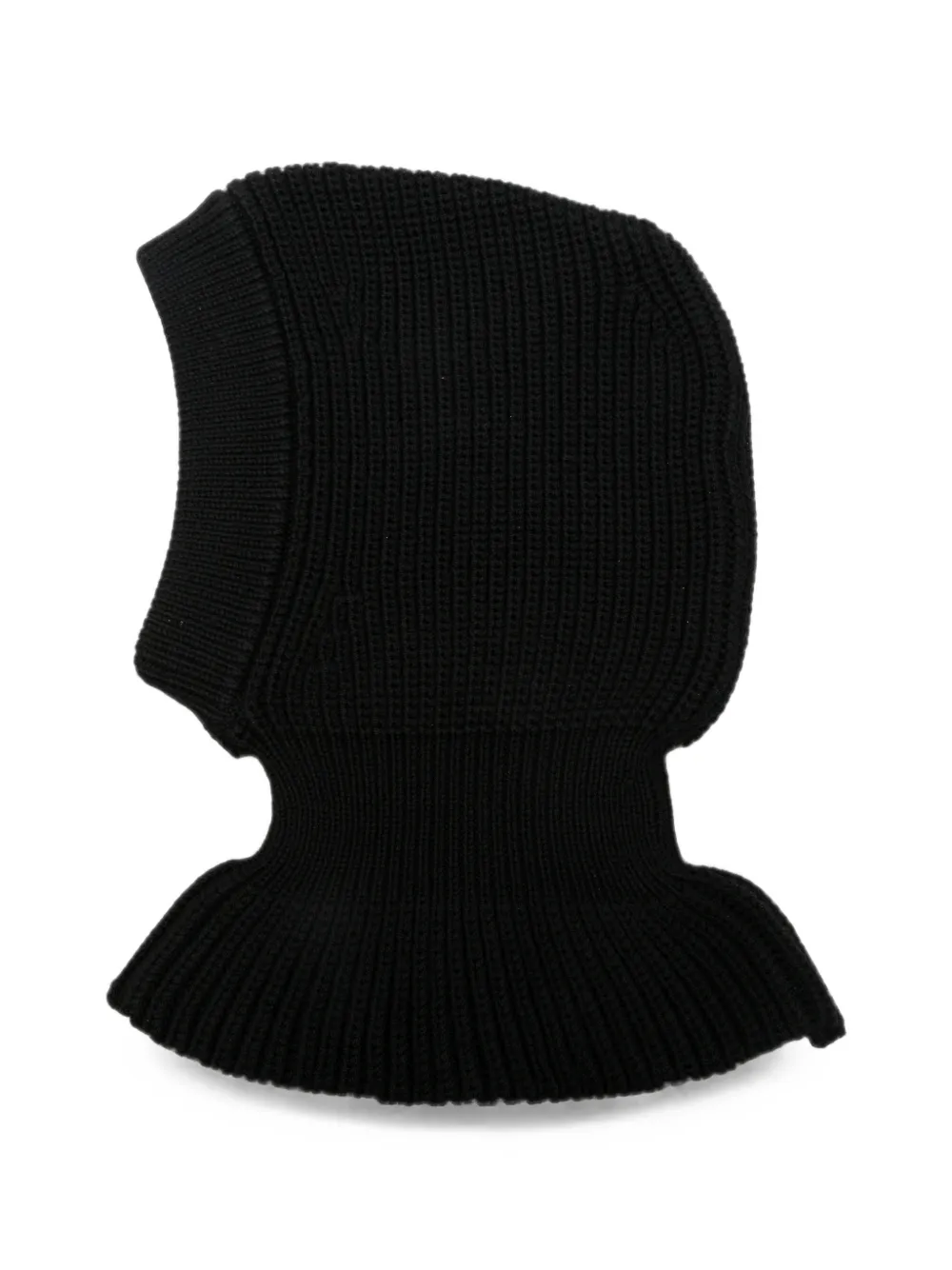 LEMAIRE ribbed-knit balaclava - Nero