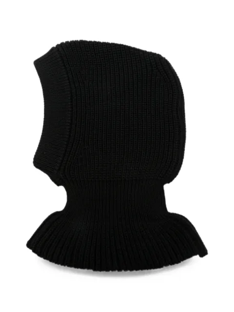LEMAIRE ribbed-knit balaclava