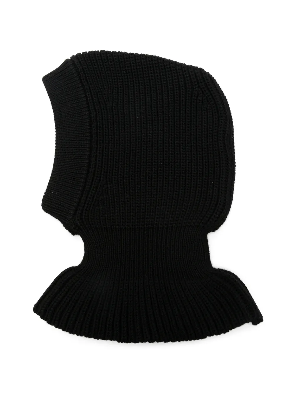 LEMAIRE ribbed-knit balaclava - Nero