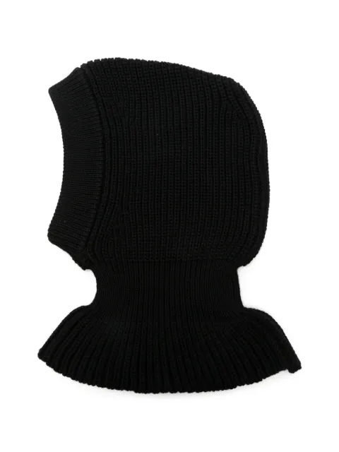 LEMAIRE ribbed-knit balaclava