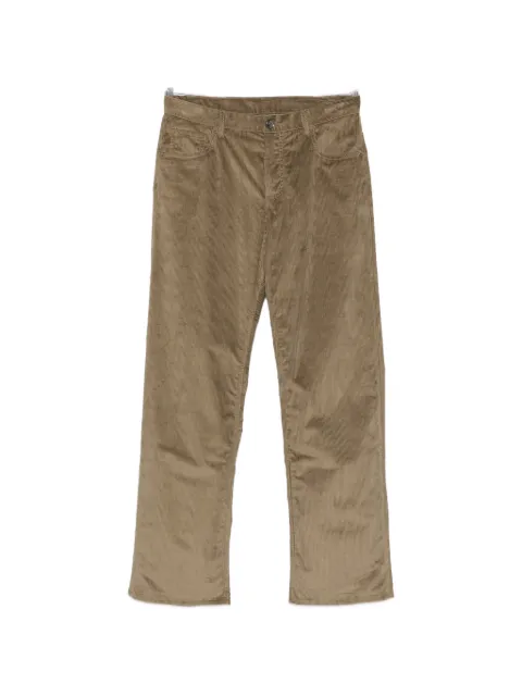 ETRO corduroy straight-leg trousers