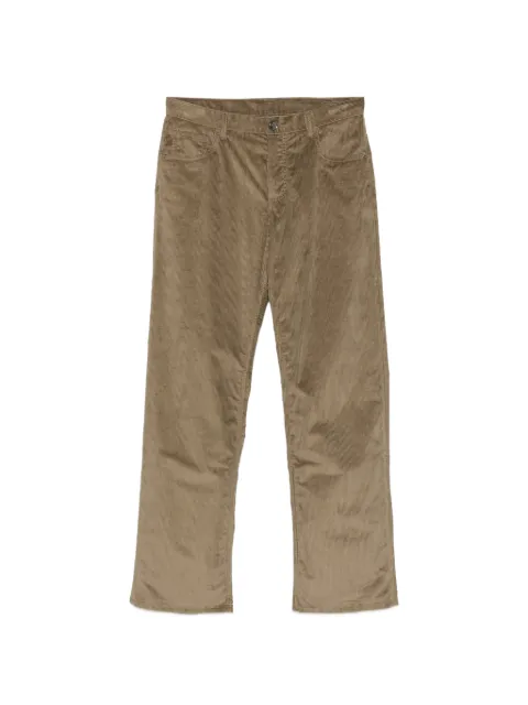 ETRO corduroy straight-leg trousers