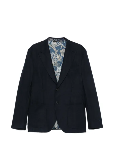 ETRO peak-lapels single-breasted blazer
