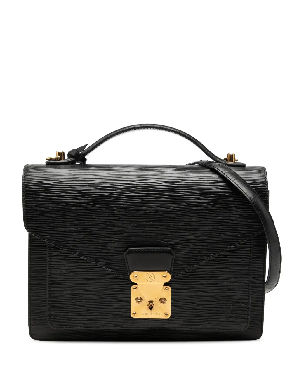 Louis Vuitton Pre-Owned 1990 Epi Monceau satchel - Nero