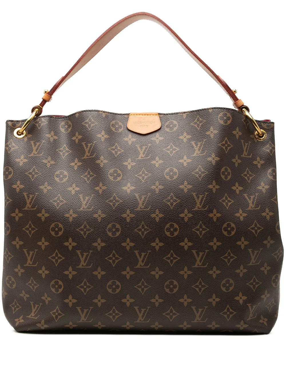 Louis Vuitton Pre-Owned 2017 Graceful MM Schultertasche mit Monogramm - Braun