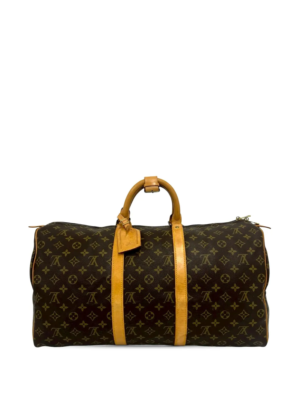 Louis Vuitton Pre-Owned 1980-2021 Monogram Keepall Reisetasche 55cm - Braun