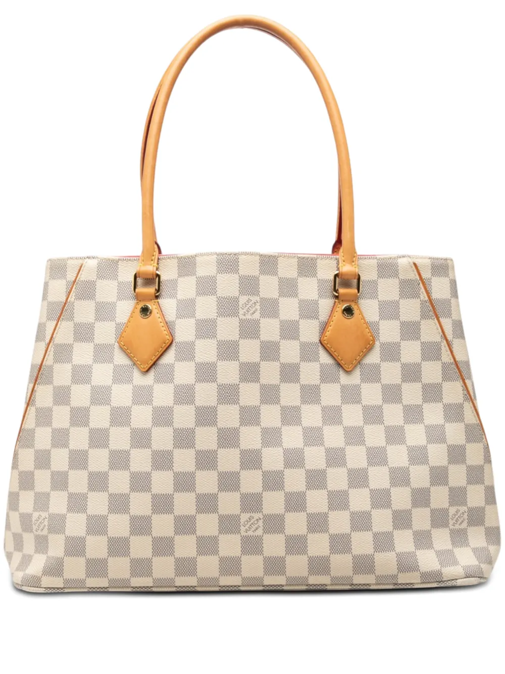 Louis Vuitton Pre-Owned 2015 Damier Azur Calvi tote bag - Bianco