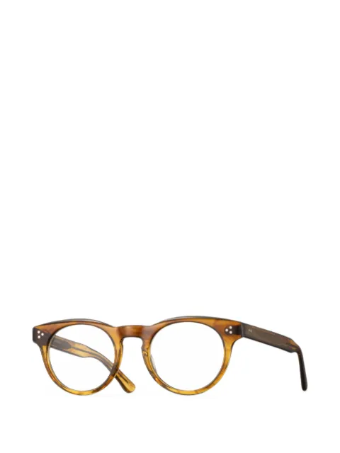 Eyevan7285 Luminous round-frame glasses
