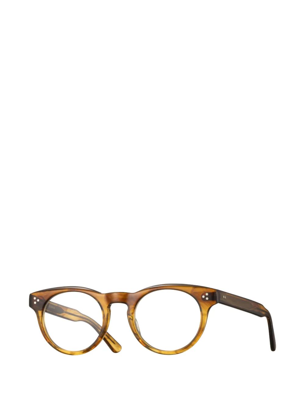 Eyevan7285 Luminous round-frame glasses | Brown | Image 1