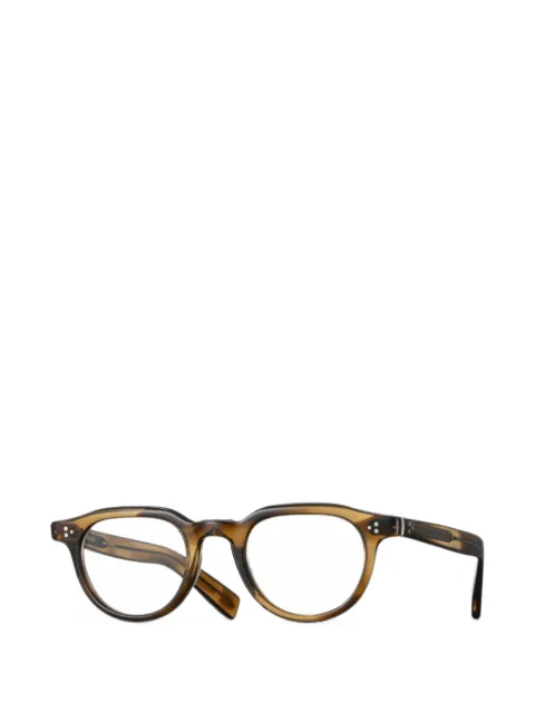 Eyevan7285 340MR geometric-frame glasses