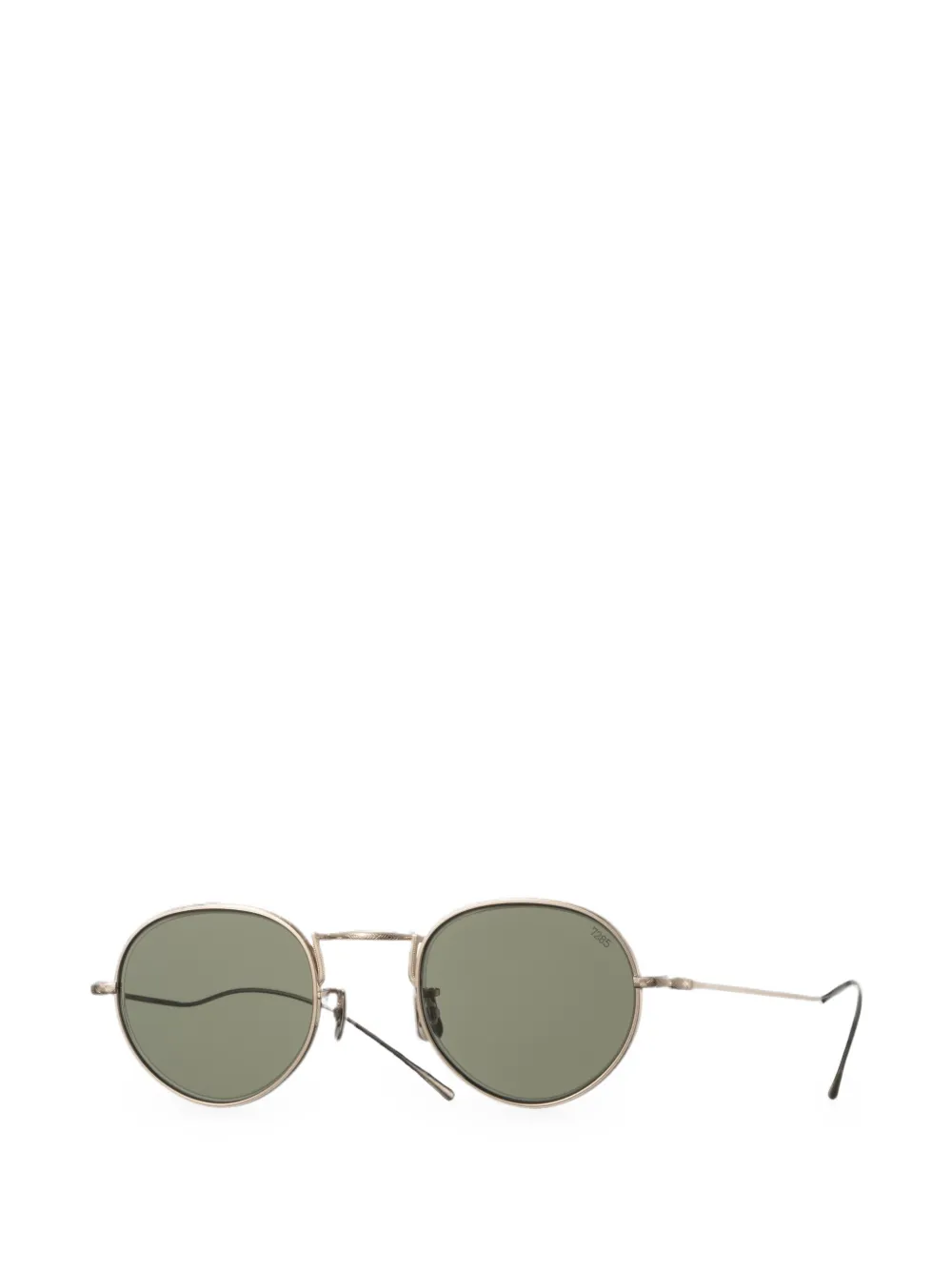 Eyevan7285 194 zonnebril met rond montuur Goud