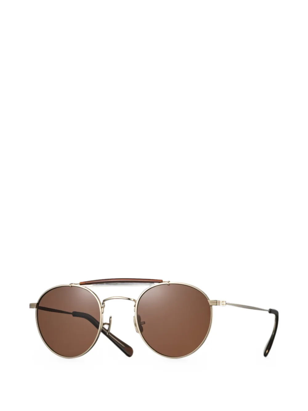 Eyevan7285 Track round-frame sunglasses | Gold | Image 1