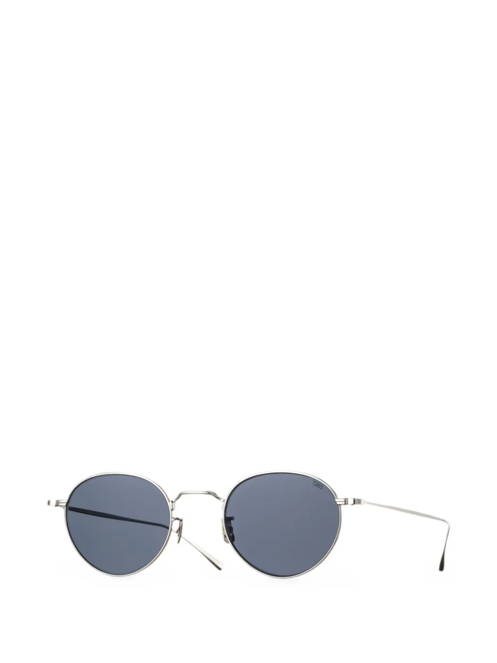 Eyevan7285 182 zonnebril met rond montuur Zilver