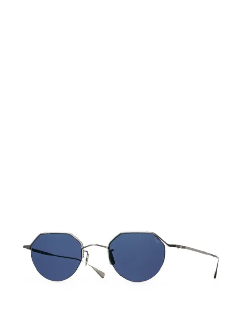 Eyevan7285 185 geometric-frame sunglasses