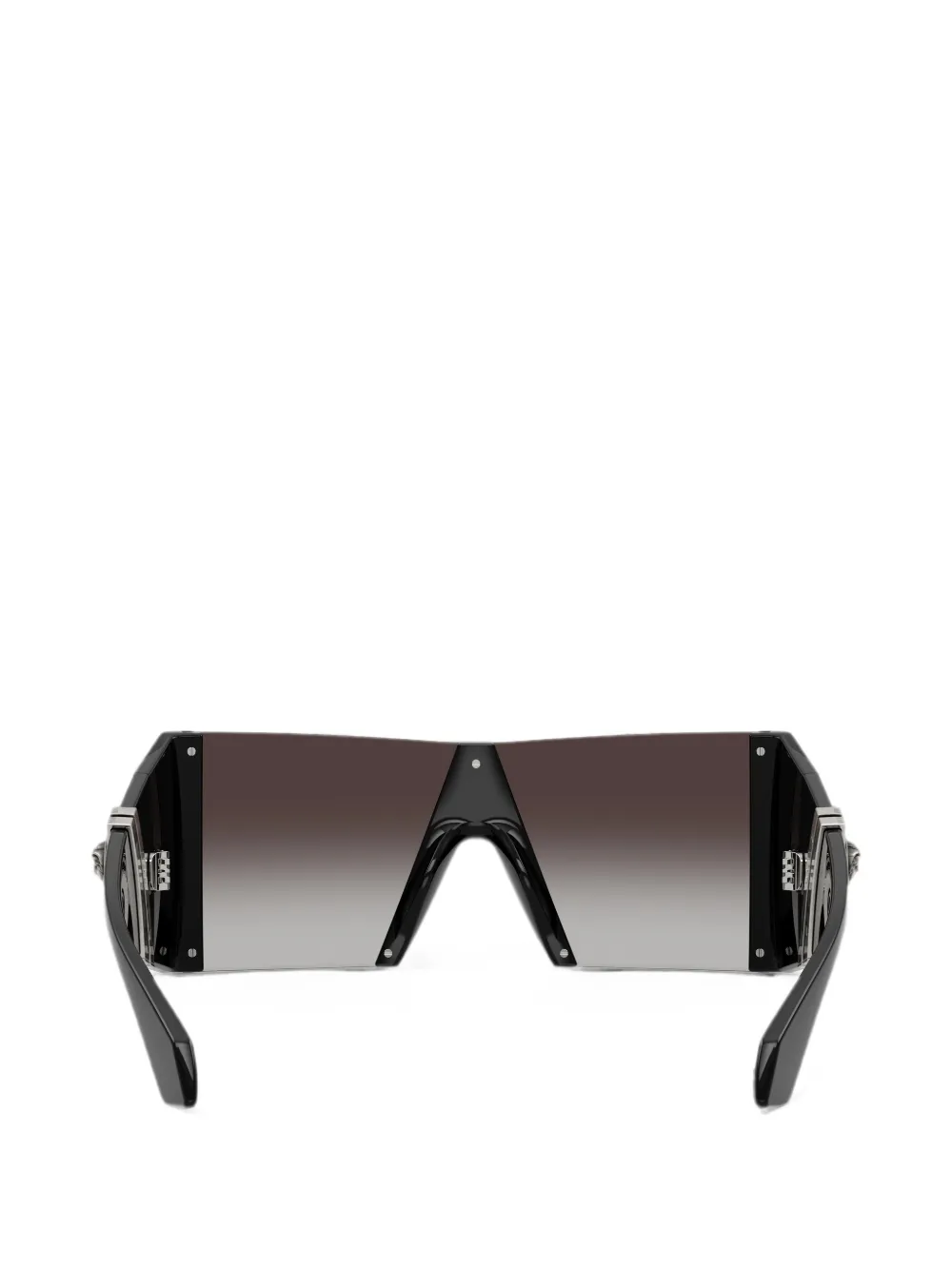 Versace Eyewear Medusa geometric-frame sunglasses Zwart