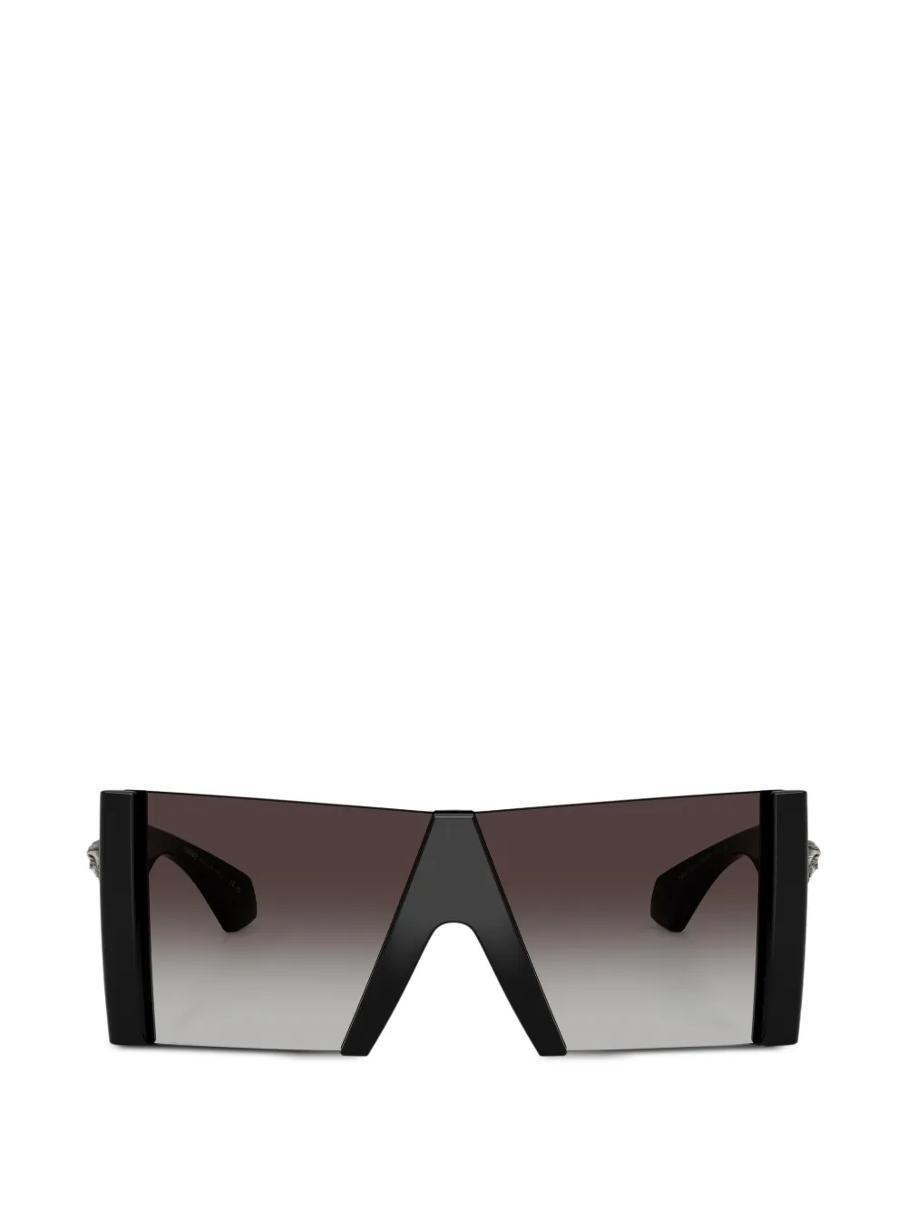 Versace Eyewear Medusa geometric-frame sunglasses - Nero