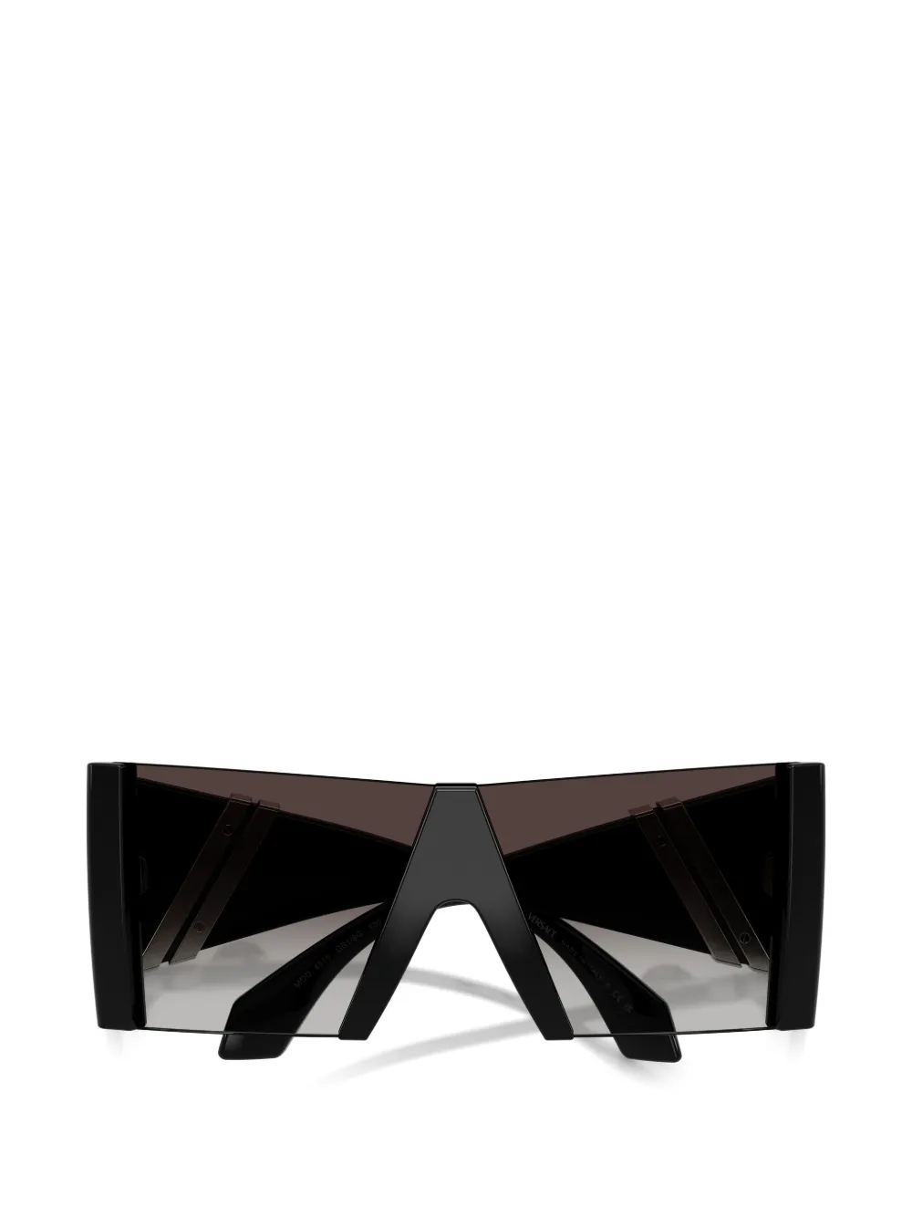 Versace Eyewear Medusa geometric-frame sunglasses Zwart