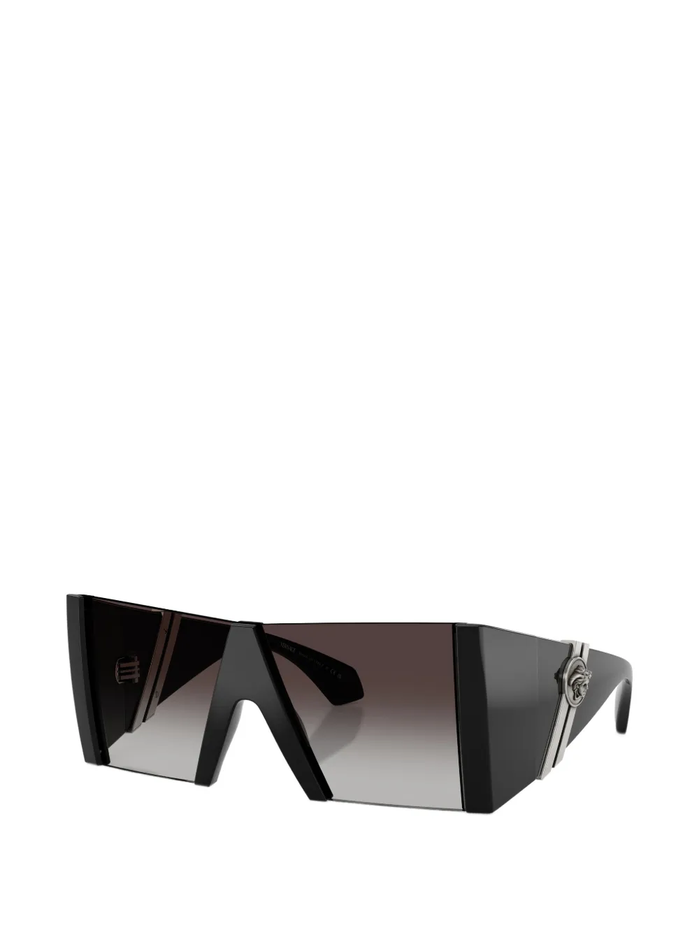 Versace Eyewear Medusa geometric-frame sunglasses Zwart
