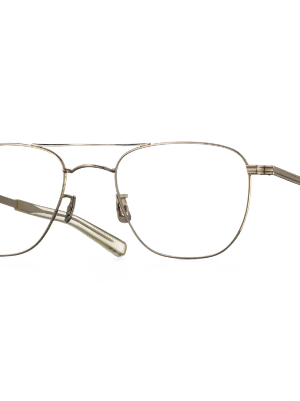 Eyevan7285 Bril met geometrisch montuur Goud