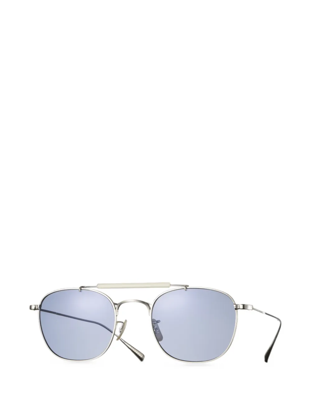 Eyevan7285 Dazzling pilot-frame sunglasses - Argento