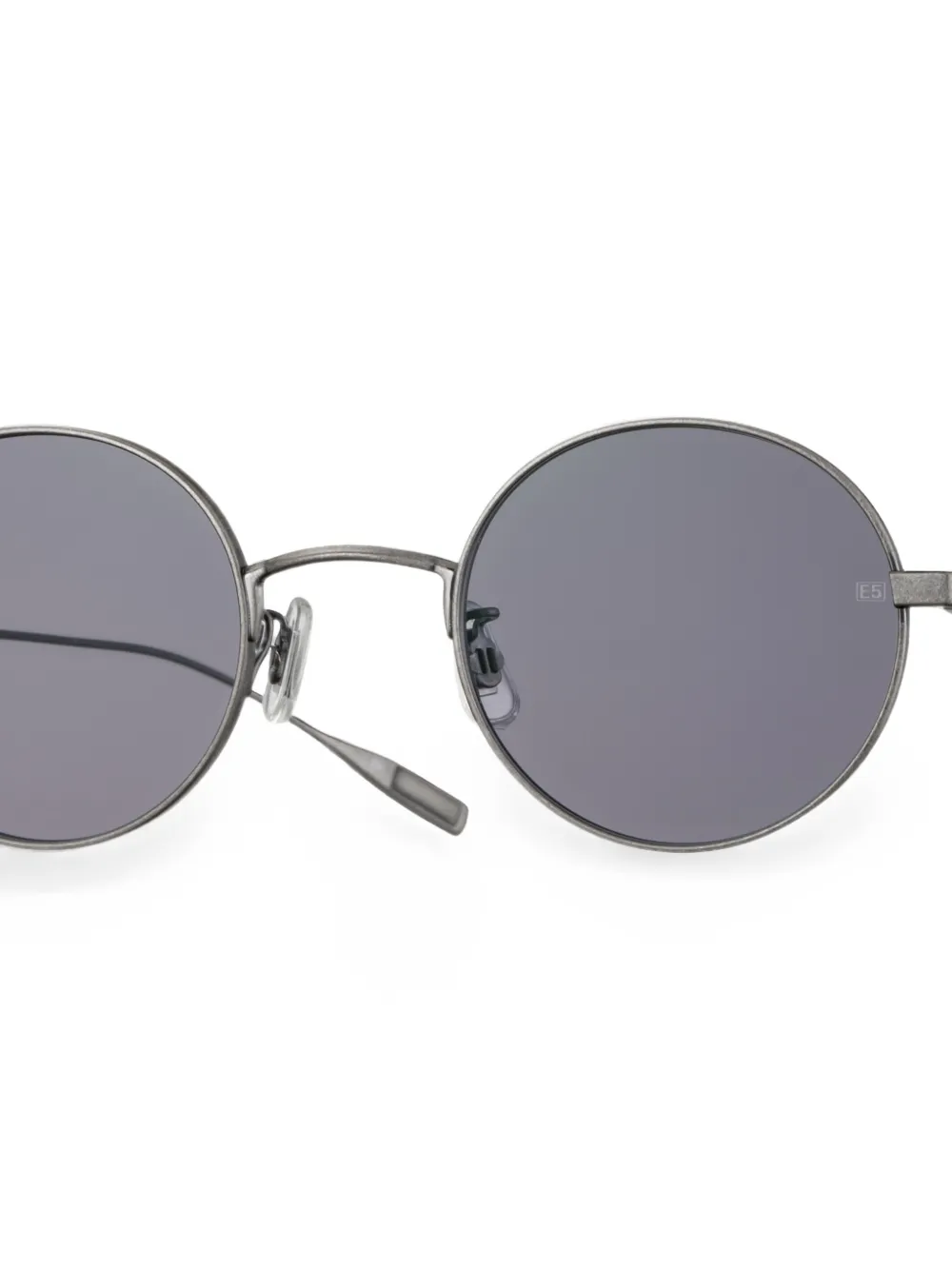 Eyevan7285 M14 zonnebril met rond montuur Zilver