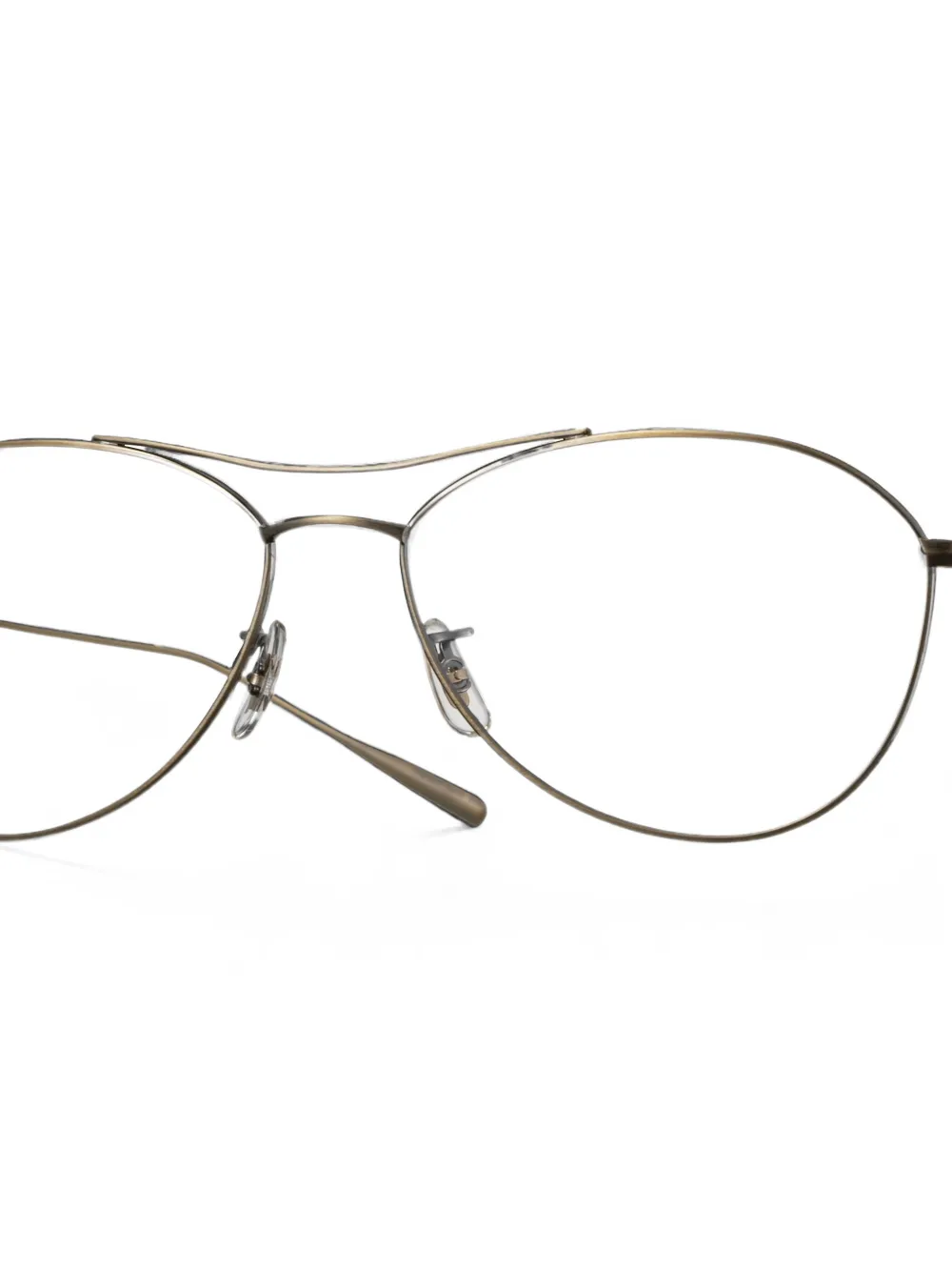 Eyevan7285 Brooks bril met piloten montuur Grijs