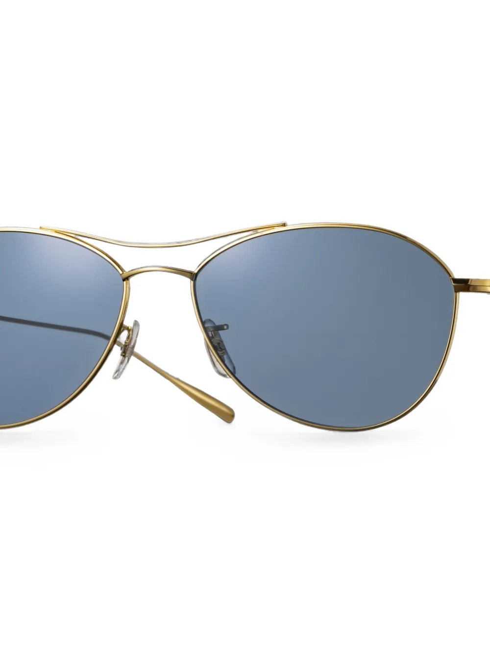 Eyevan7285 Brooks zonnebril met piloten montuur Goud
