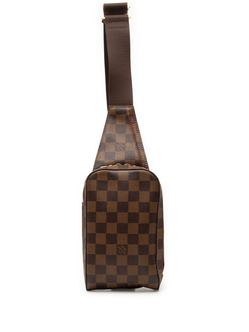 Louis Vuitton Pre-Owned 2005 Damier Ebene Geronimos crossbody bag - Brown