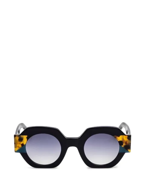 Kaleos geometric-frame sunglasses