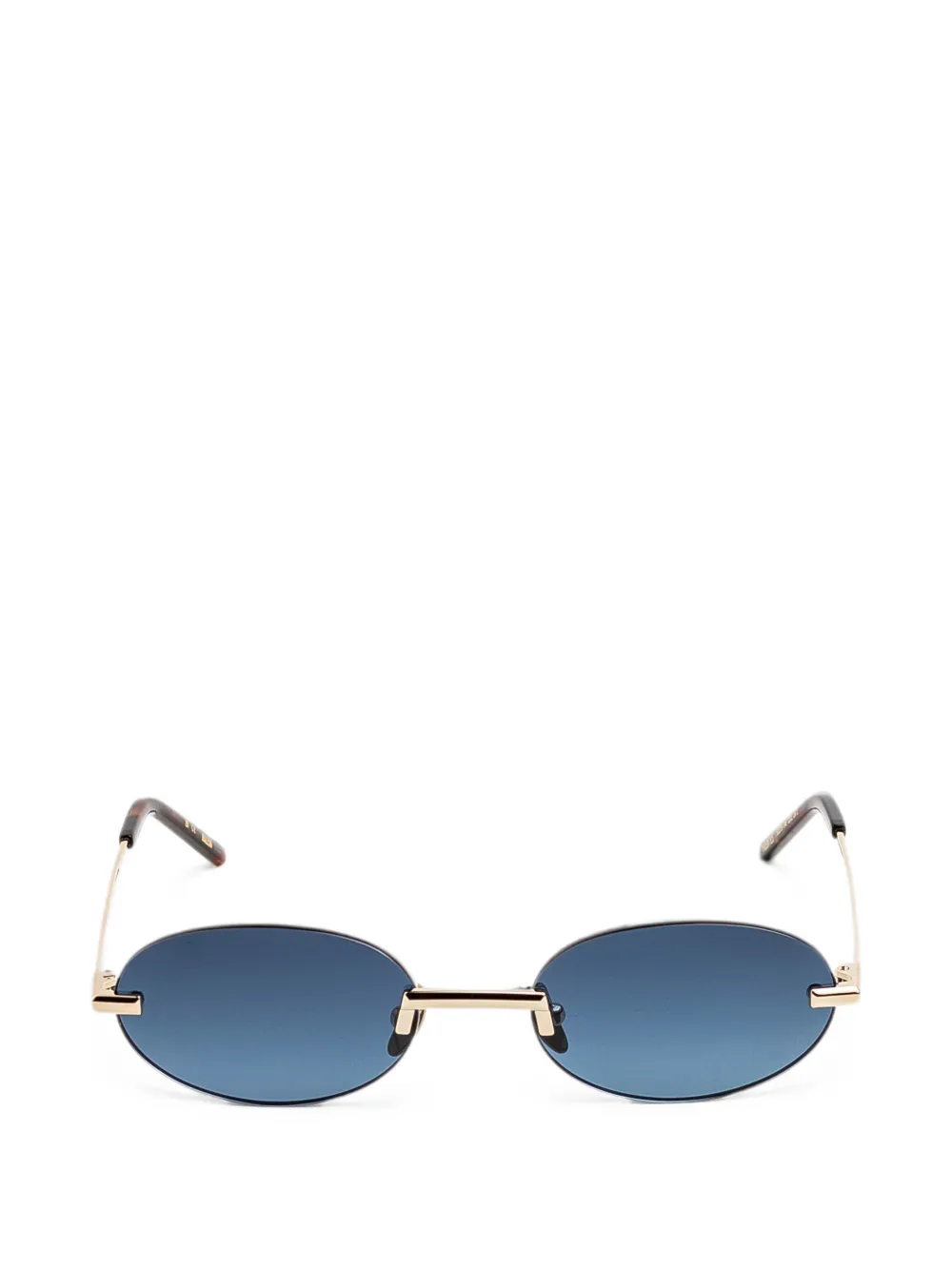 Kaleos Fuentes oval-frame sunglasses - Gold