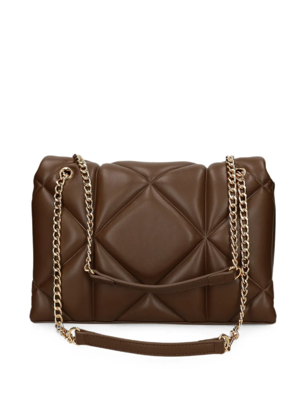 Love Moschino Schoudertas met logoplakkaat Bruin