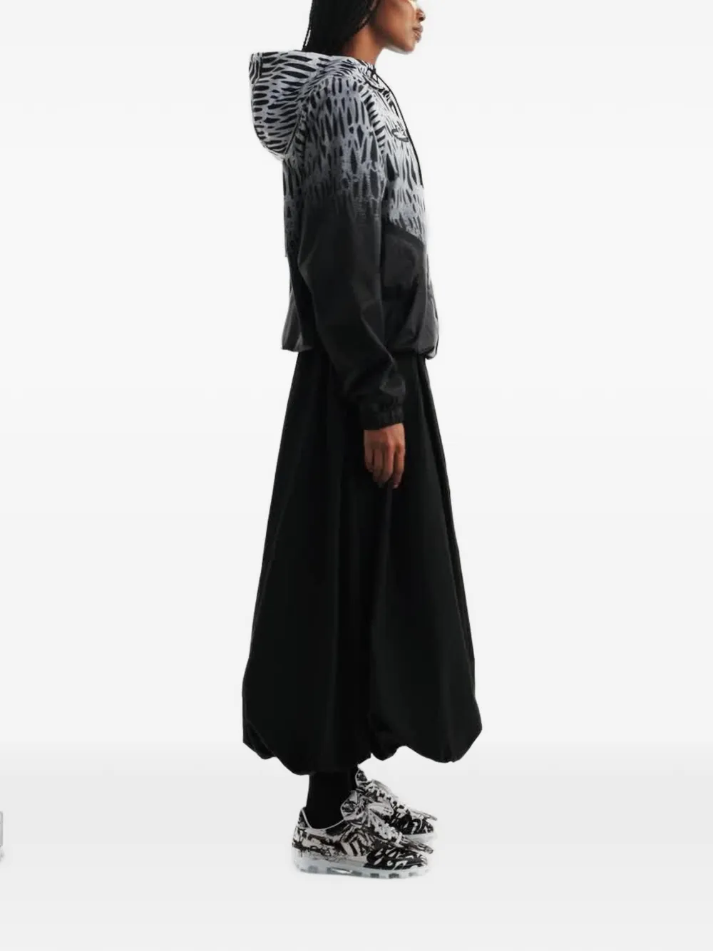 Nike x Nigeria x Slawn Football Anthem jack met capuchon Wit