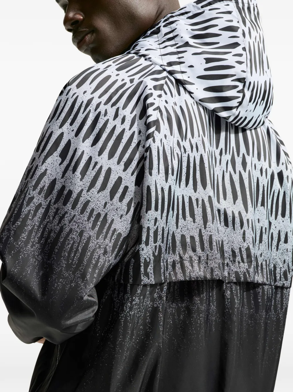 Nike x Nigeria x Slawn Football Anthem jack met capuchon Wit