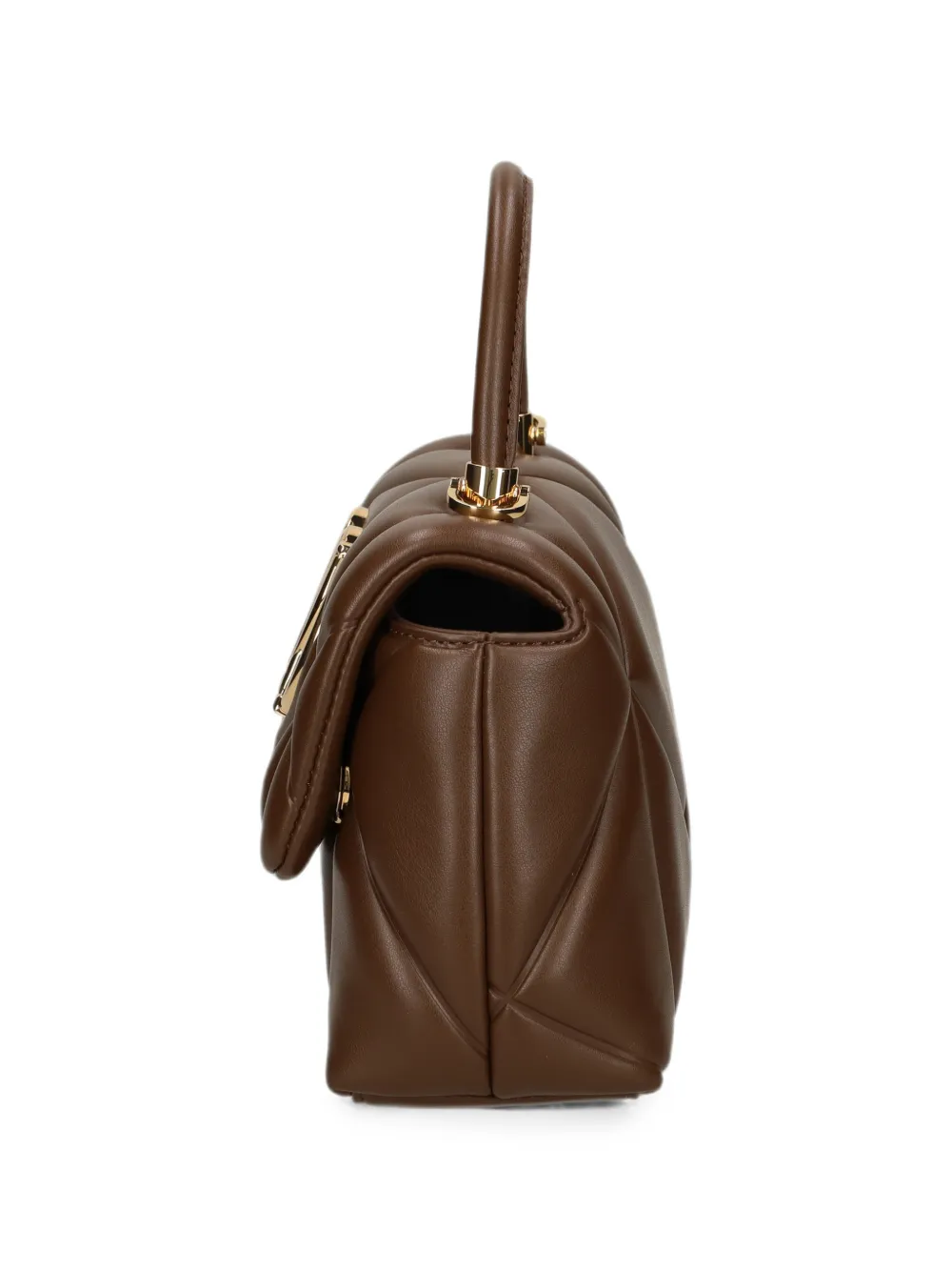Love Moschino Heuptas met logoplakkaat Bruin