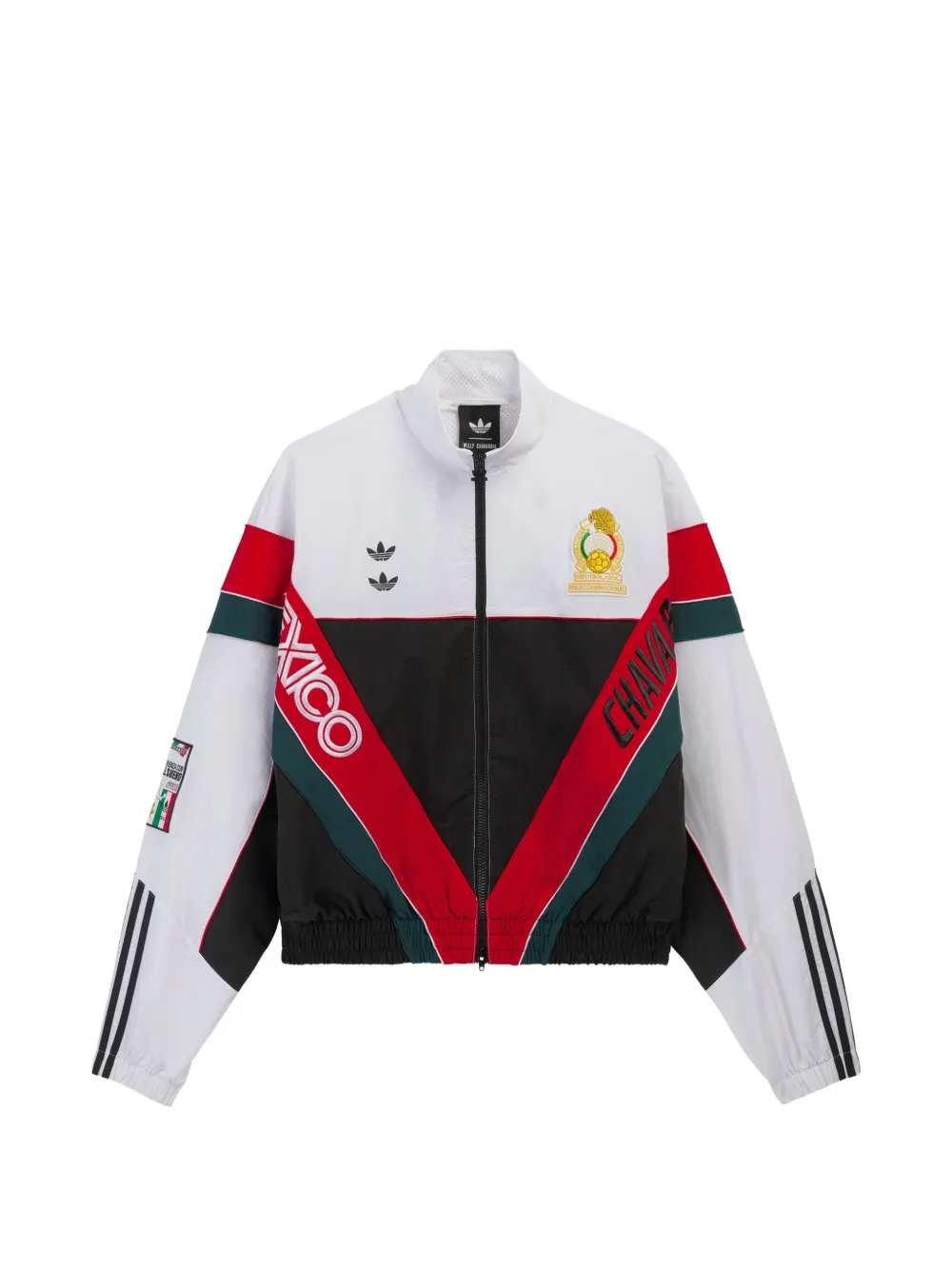 Willy Chavarria x Adidas oversized anthem jacket - Bianco