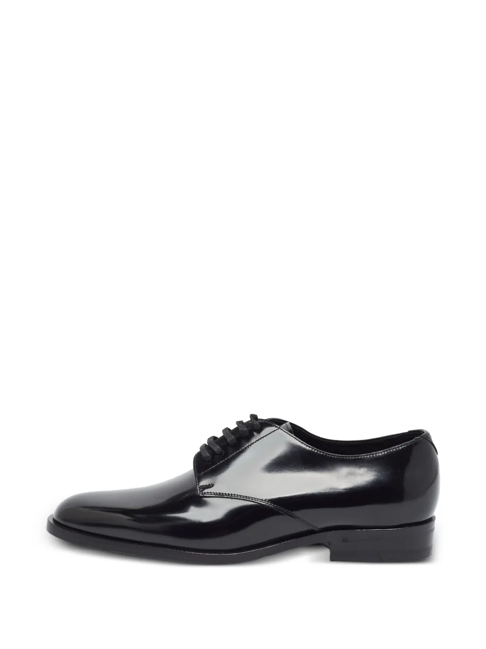 Saint Laurent Pre-Owned Oxford-Schuhe aus Lackleder - Schwarz